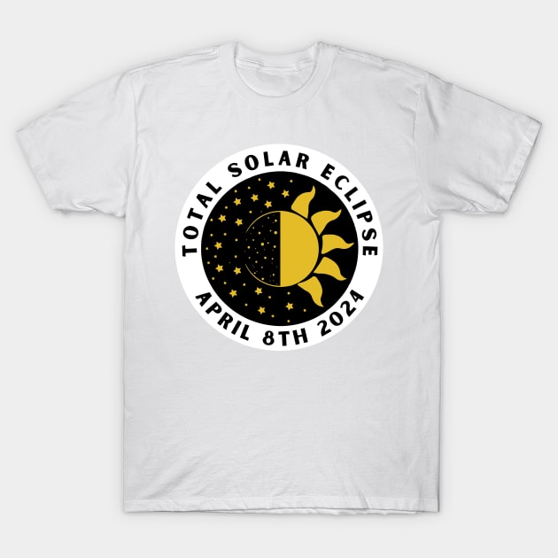 Total Eclipse - Total Solar Eclipse - Totality 2024 T-Shirt by LEGO